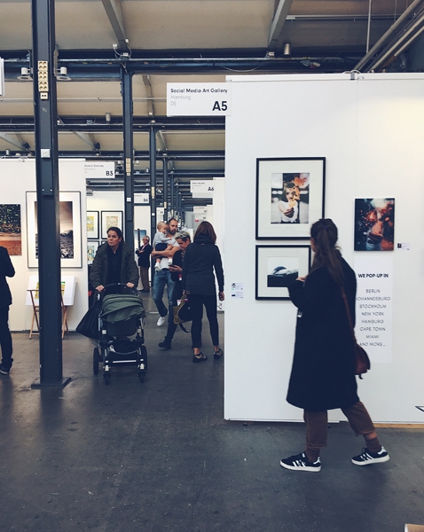 Affordable Art Fair Stockholm 2018 exhibition of Social Media Art Gallery